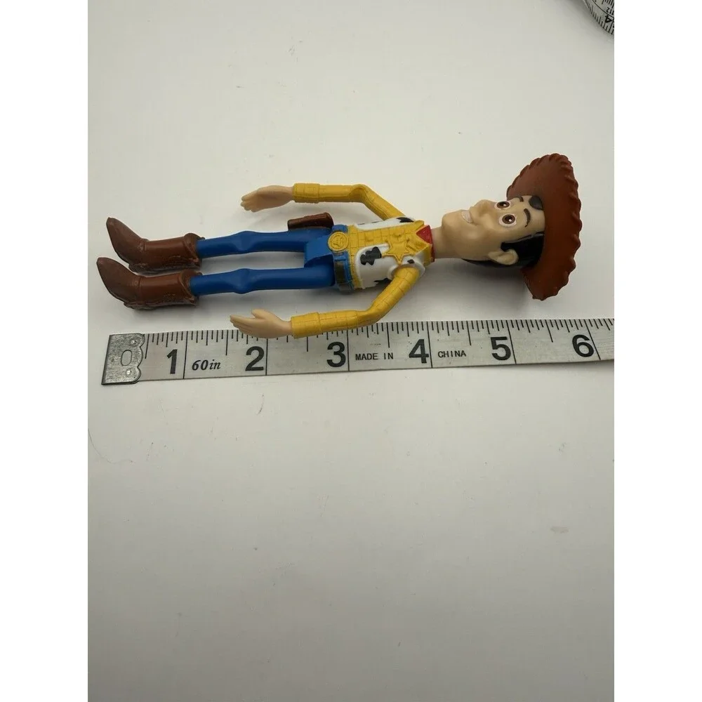 Disney Pixar Toy Story Woody Bendable Poseable 5.5” Figure Cowboy Toy